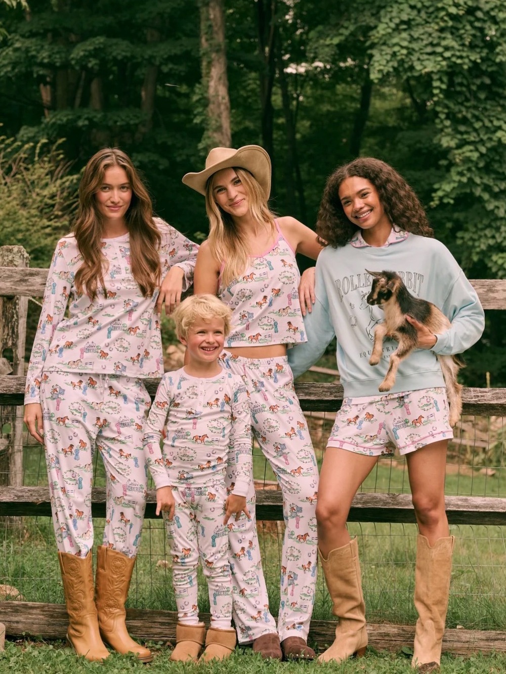 Roller Rabbit Saddle Up Joanie Pajamas